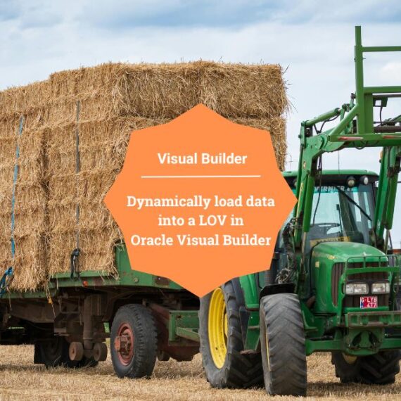 Dynamically load data into a LOV in Oracle Visual Builder